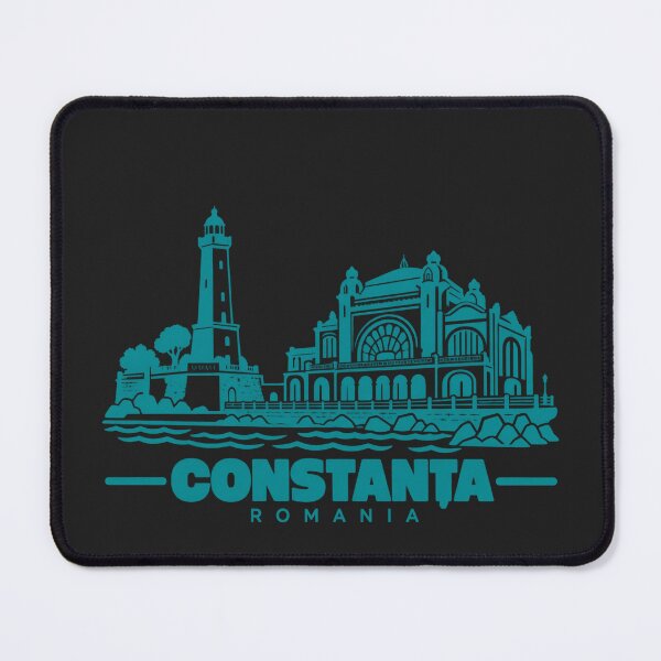 Item preview, Constanta Romania Line Art Coastline Poster designed and sold by CMYKStudio.