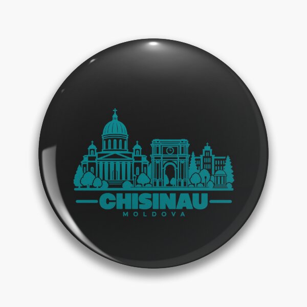Item preview, Chisinau Moldova Line Art Skyline Poster designed and sold by CMYKStudio.
