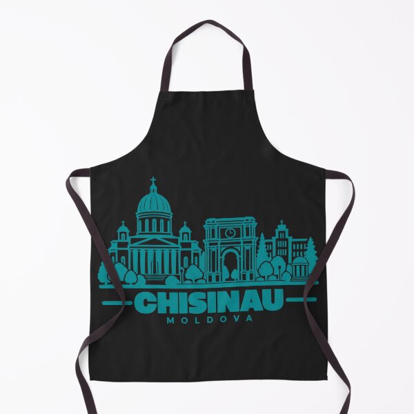 Item preview, Chisinau Moldova Line Art Skyline Poster designed and sold by CMYKStudio.