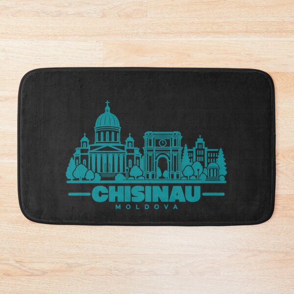 Item preview, Chisinau Moldova Line Art Skyline Poster designed and sold by CMYKStudio.