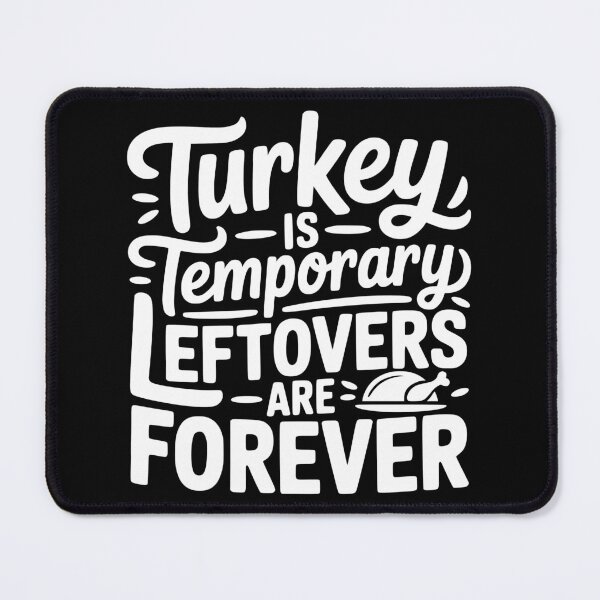 Item preview, Turkey Is Temporary Leftovers Are Forever designed and sold by theartfulaspie.