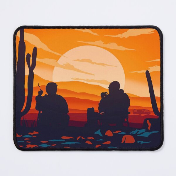Item preview, Breaking Bad Desert Sunset Silhouette designed and sold by tomner9876.