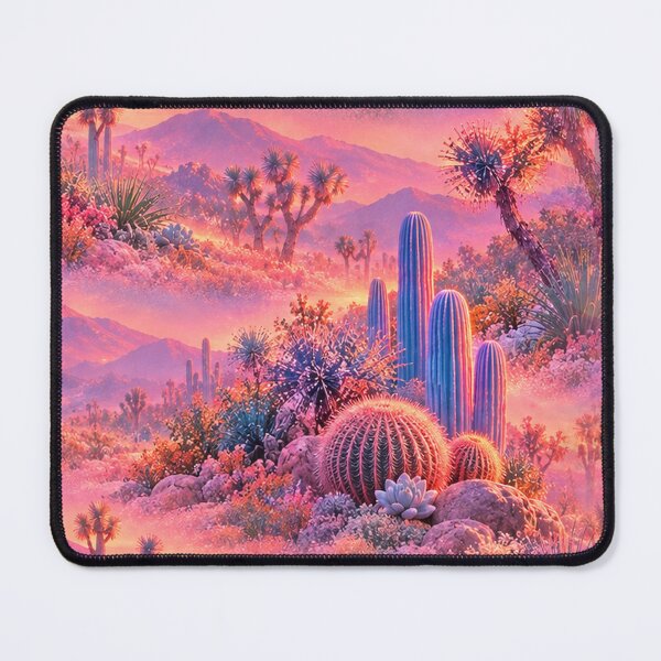 Item preview, HOT EXPOSURE FLORAL / DESERT MOUNTAIN SUNSET designed and sold by Bodique.