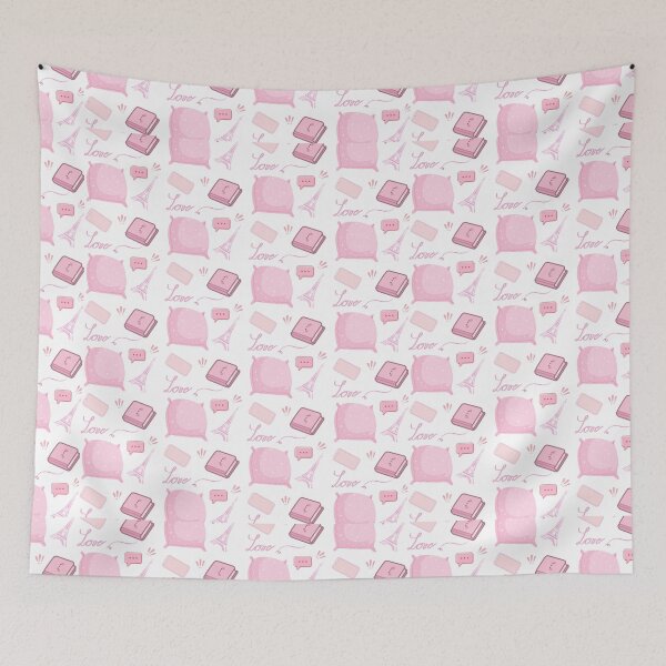 Item preview, Aesthetic Pink Room Decor and Paris Vibe Design designed and sold by Specialdesign10.