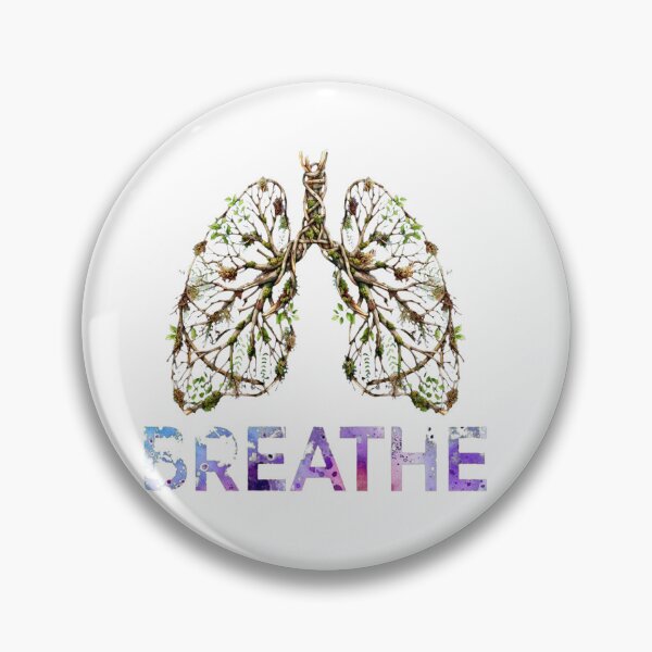 Item preview, Breathe Lungs Tree of Life Colorful Watercolor - Mental Health Awareness Yoga Meditation designed and sold by Yassinejayed.