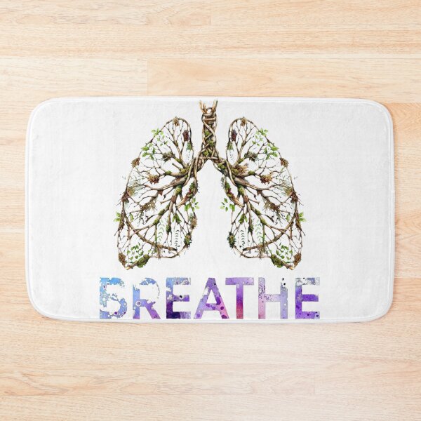 Item preview, Breathe Lungs Tree of Life Colorful Watercolor - Mental Health Awareness Yoga Meditation designed and sold by Yassinejayed.