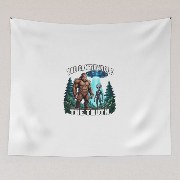 Item preview, Bigfoot Alien, You Can't Handle the Truth designed and sold by rockazona.