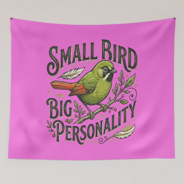 Item preview, Fire-tailed Myzornis Small Bird Big Personality designed and sold by Max Store.