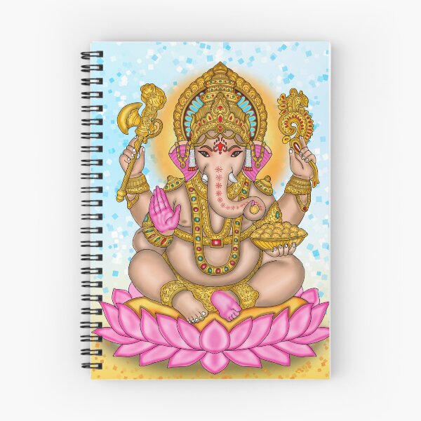 Item preview, Ganesha Digital Drawing | Hindu Elephant God Spiritual Artwork designed and sold by Harshit_Digital_Arts.