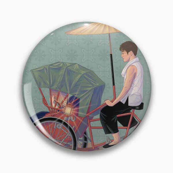 Item preview, Old Trishaw Illustration designed and sold by YoungLWorkshop.