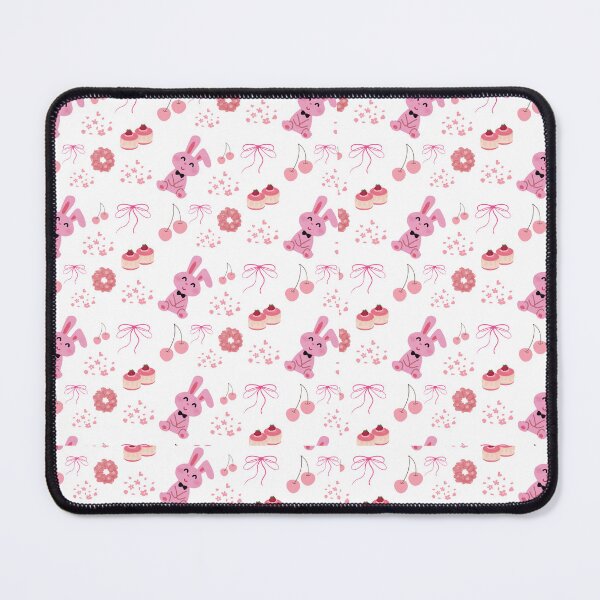Item preview, Cute Cherry and Pink Bows Kawaii Aesthetic pattern  designed and sold by Specialdesign10.