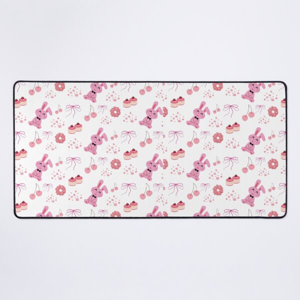 Item preview, Cute Cherry and Pink Bows Kawaii Aesthetic pattern designed and sold by Specialdesign10.