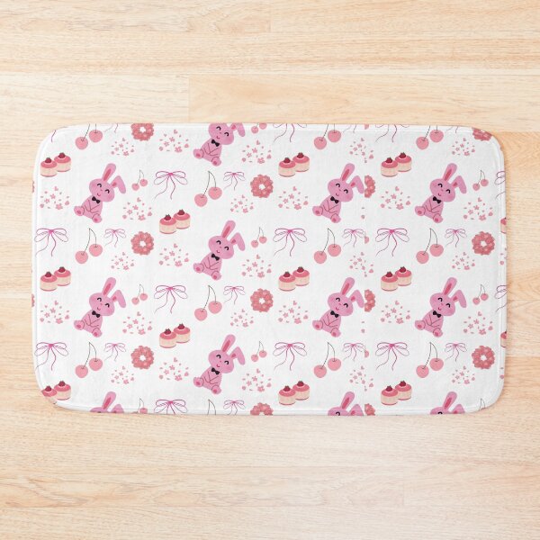 Item preview, Cute Cherry and Pink Bows Kawaii Aesthetic pattern  designed and sold by Specialdesign10.