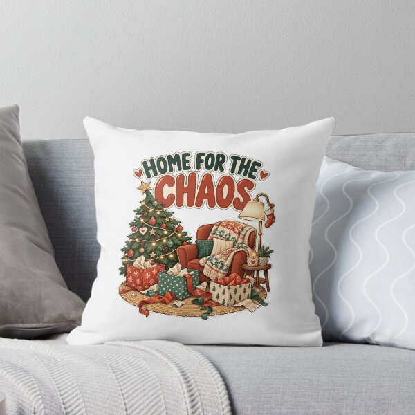 Item preview, Home for the Chaos Cozy Christmas designed and sold by epic-phrases.