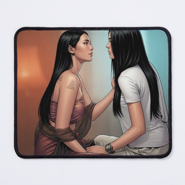 Item preview, BinOon Keep Your Wits Khom Thai GL Series Actress Lgbtq+ Comic Book Art Home Wall Decor Print Poster Pride TV Movie Music designed and sold by Mind Space.