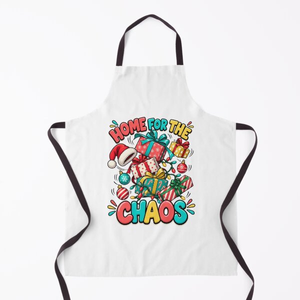 Item preview, Home for the Chaos Colorful Christmas Gifts designed and sold by epic-phrases.