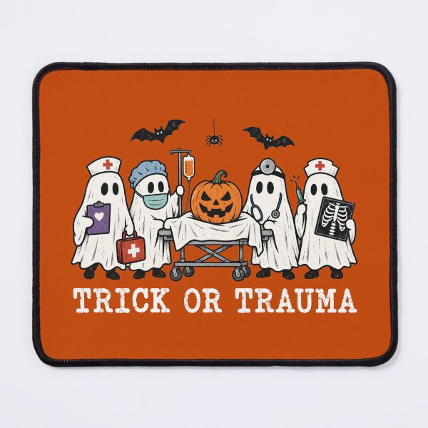 Item preview, Trick or Trauma Nurse, Spooky Halloween Nurse 2 designed and sold by HokutoKaiStore.