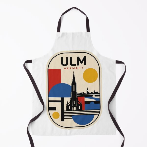 Item preview, Retro Ulm Bauhaus Geometric Skyline designed and sold by k3rstman1.