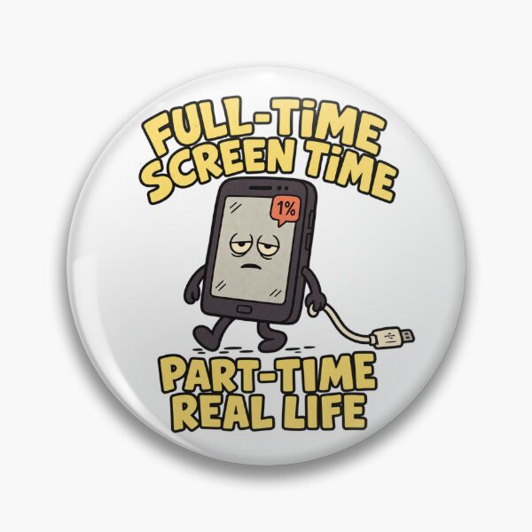 Item preview, Full-Time Screen Time Part-Time Real Life designed and sold by meesara.