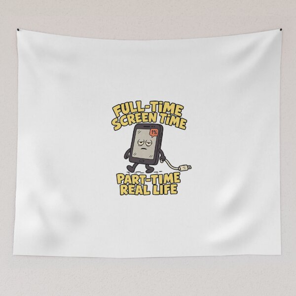 Item preview, Full-Time Screen Time Part-Time Real Life designed and sold by meesara.