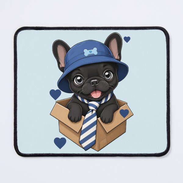 Item preview, Special Delivery Black French Bulldog Suprise designed and sold by Rosie's Wildflower Boutique.