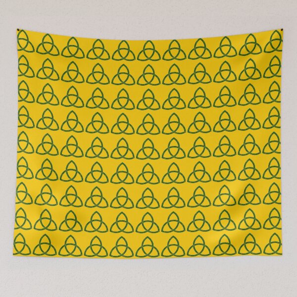 Item preview, Green Textured Celtic Knot designed and sold by SuzanaTArt.