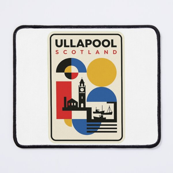 Item preview, Retro Ullapool Bauhaus Geometric Skyline designed and sold by k3rstman1.