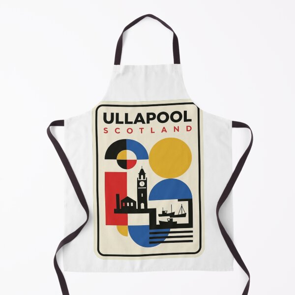 Item preview, Retro Ullapool Bauhaus Geometric Skyline designed and sold by k3rstman1.