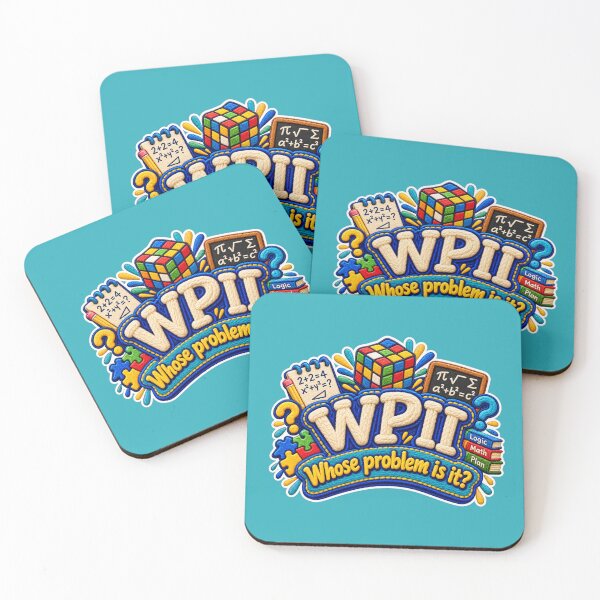 Item preview, Whose Problem is it? (WPII?) Word Art designed and sold by TheFatherOfArt.
