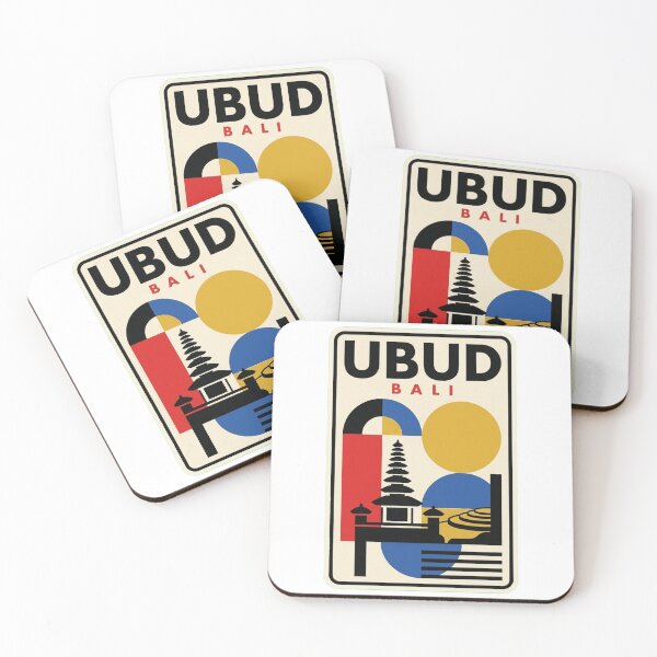 Item preview, Retro Ubud Bauhaus Geometric Skyline designed and sold by k3rstman1.