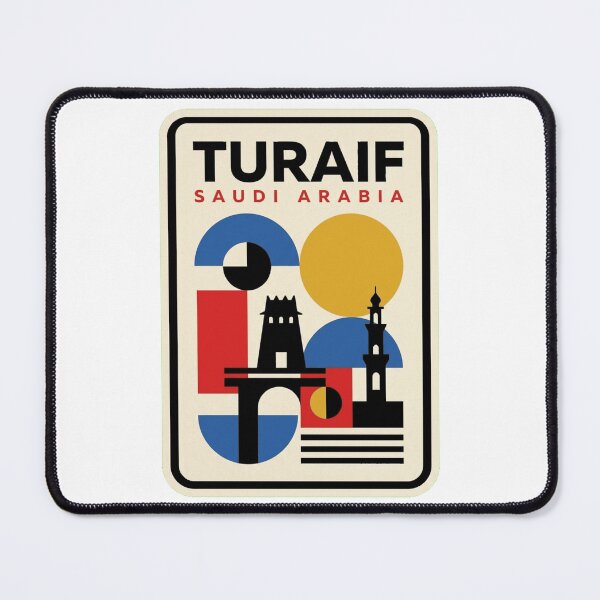 Item preview, Retro Turaif Bauhaus Geometric Skyline designed and sold by k3rstman1.