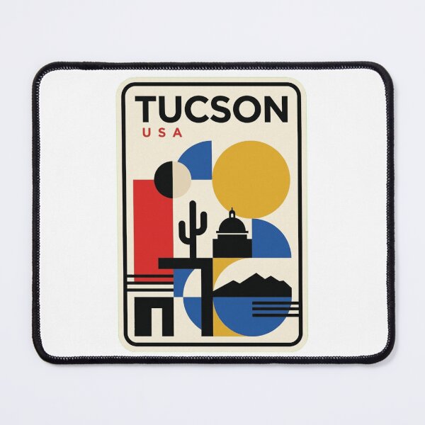 Item preview, Retro Tucson Bauhaus Geometric Skyline designed and sold by k3rstman1.