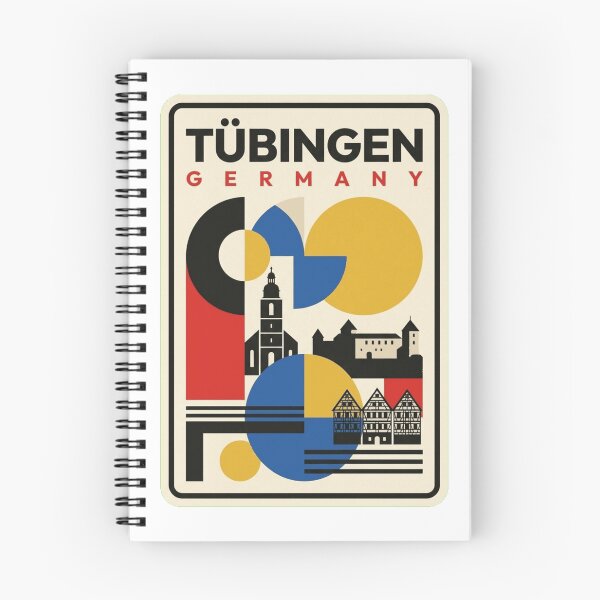 Item preview, Retro Tübingen Bauhaus Geometric Skyline designed and sold by k3rstman1.