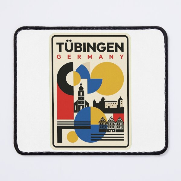 Item preview, Retro Tübingen Bauhaus Geometric Skyline designed and sold by k3rstman1.