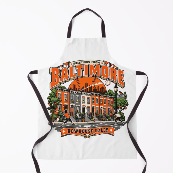 Item preview, Baltimore Rowhouse Rally: Baseball in the Streets designed and sold by Dresut.