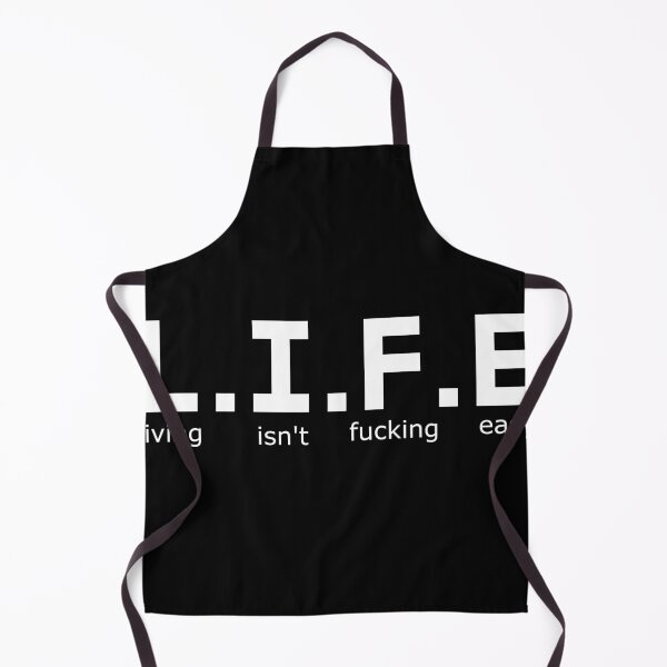 Item preview, L.I.F.E - Living isn't fucking easy designed and sold by Jackson-Will.