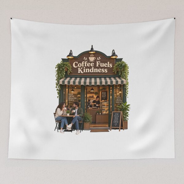 Item preview, Coffee Fuels Kindness designed and sold by Mystik-Media.