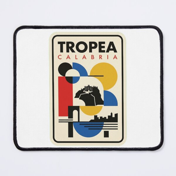 Item preview, Retro Tropea Bauhaus Geometric Skyline designed and sold by k3rstman1.