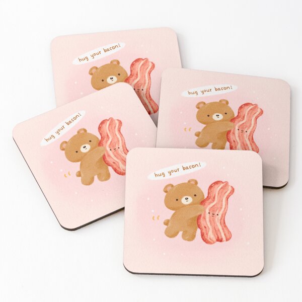 Item preview, Hug Your Bacon! designed and sold by mmkn.art.