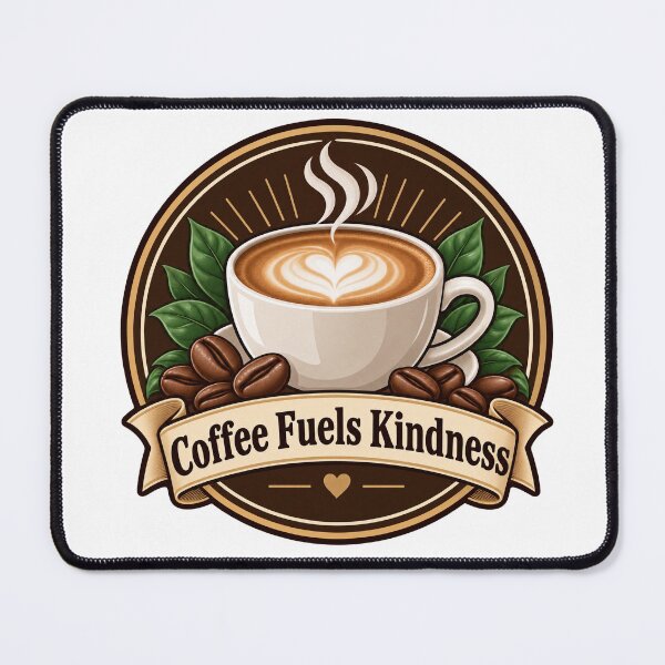 Item preview, Coffee Fuels Kindness designed and sold by Mystik-Media.