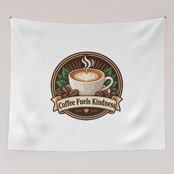 Item preview, Coffee Fuels Kindness designed and sold by Mystik-Media.