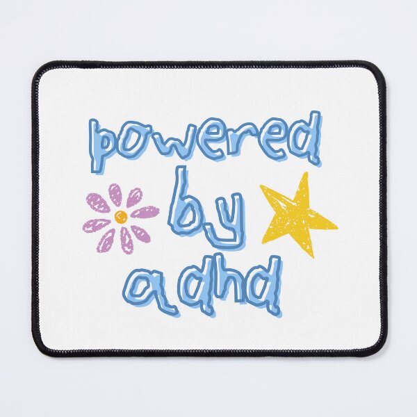 Item preview, Powered by ADHD (Blue) designed and sold by hazywares.
