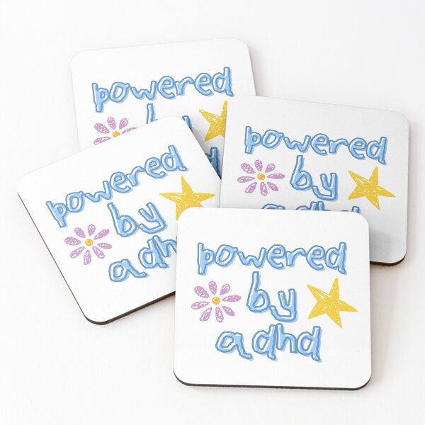 Item preview, Powered by ADHD (Blue) designed and sold by hazywares.
