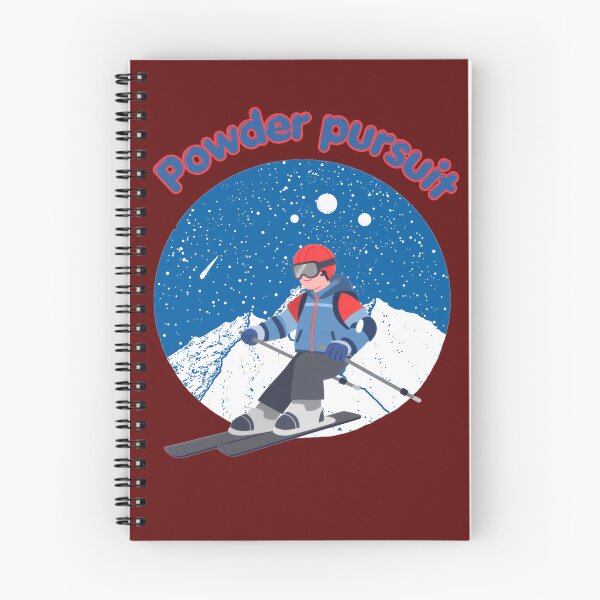 Item preview, Powder Pursuit – Winter Skiing and Snowboard Mountain Adventure Art designed and sold by Evelashop.