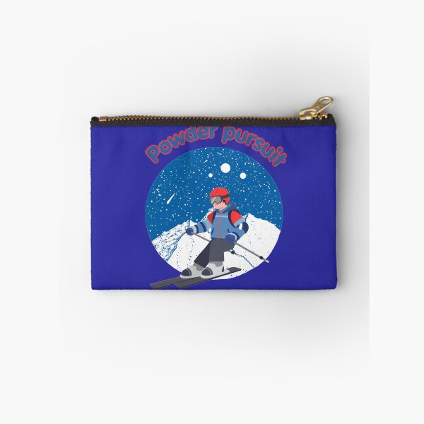 Item preview, Powder Pursuit – Winter Skiing and Snowboard Mountain Adventure Art designed and sold by Evelashop.