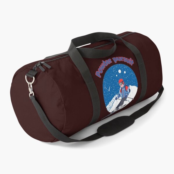 Item preview, Powder Pursuit – Winter Skiing and Snowboard Mountain Adventure Art designed and sold by Evelashop.