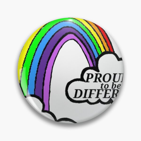 Item preview, Proud to be different rainbow designed and sold by DottsSpot.
