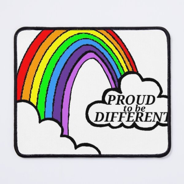 Item preview, Proud to be different rainbow designed and sold by DottsSpot.