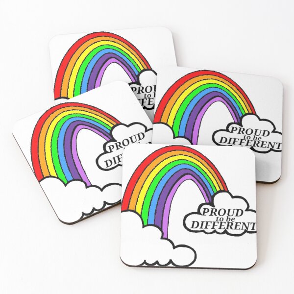 Item preview, Proud to be different rainbow designed and sold by DottsSpot.