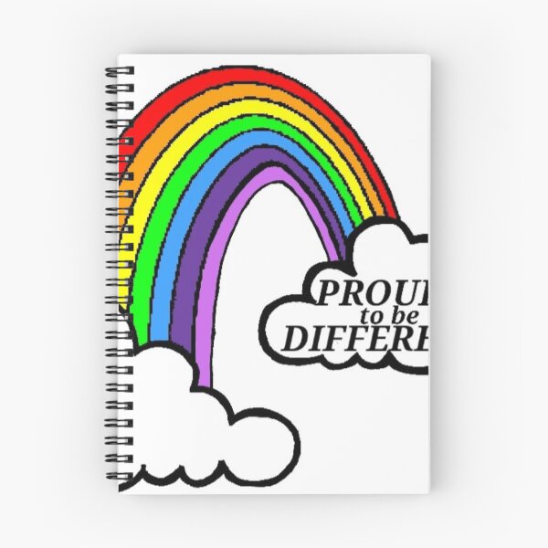 Item preview, Proud to be different rainbow designed and sold by DottsSpot.